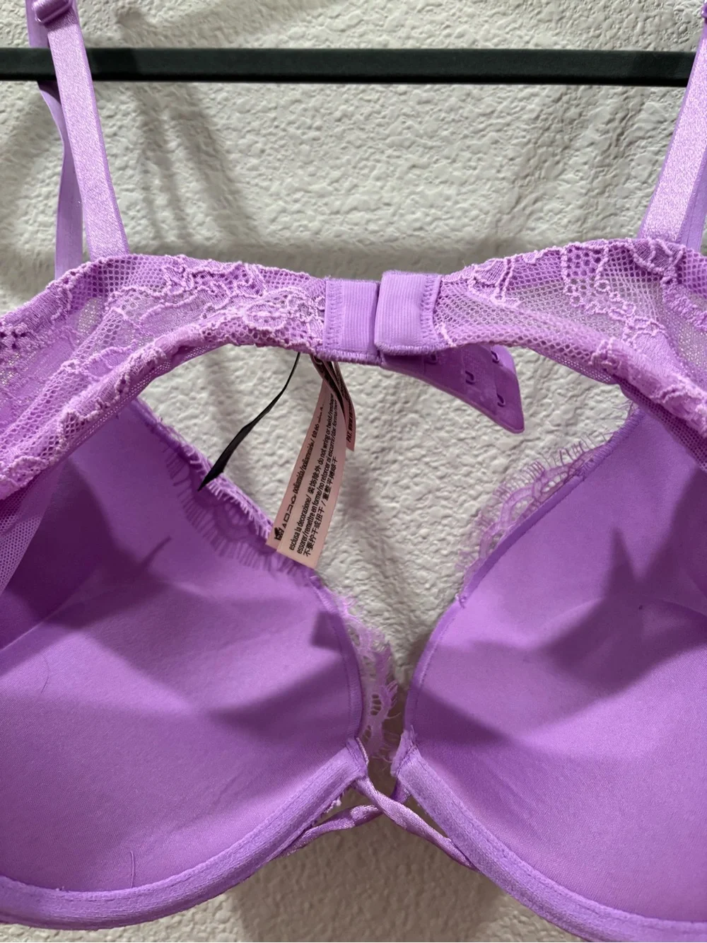 Victoria's Secret Lavender Lace Push-Up Bra